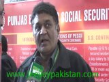Dr M Nasir Jamal Pasha Punjab Employees Social Security Institution Awareness Campaign At EXPO 2013