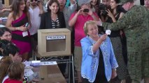 El voto de las candidatas chilenas