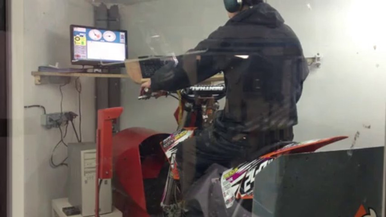 jujudu49 passage au banc zinzin preparation CPI 50cc origine derbi