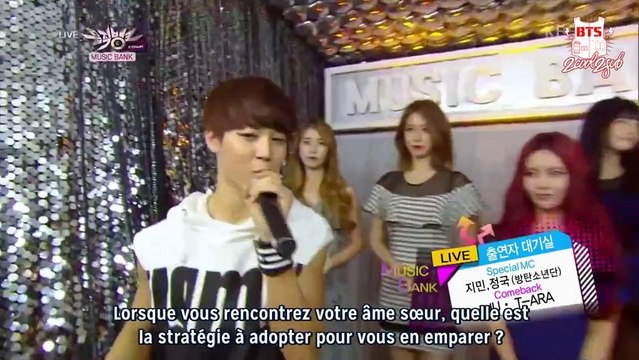 [CUT] 131011 MCs Jungkook & Jimin @ MuBank Waiting Room (VOSTFR)