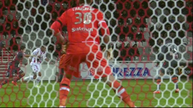But Salim ARRACHE (44ème) - AC Ajaccio - FC Lorient - (1-2) - 14/12/13 (ACA - FCL)