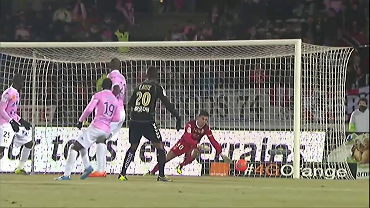 But Floyd AYITE (90ème +1) - Evian TG FC - Stade de Reims - (1-1) - 14/12/13 (ETG - SdR)