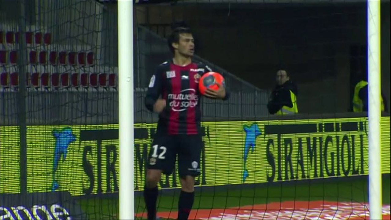 But Eric BAUTHEAC (24ème) - OGC Nice - FC Sochaux-Montbéliard - (1-0) - 14/12/13 (OGCN - FCSM)
