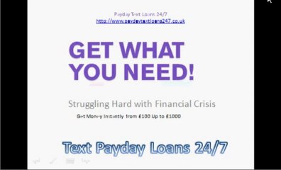 Text Loans, Payday Text Loans, Instant Text Loans @ http://www.paydaytextloans247.co.uk/