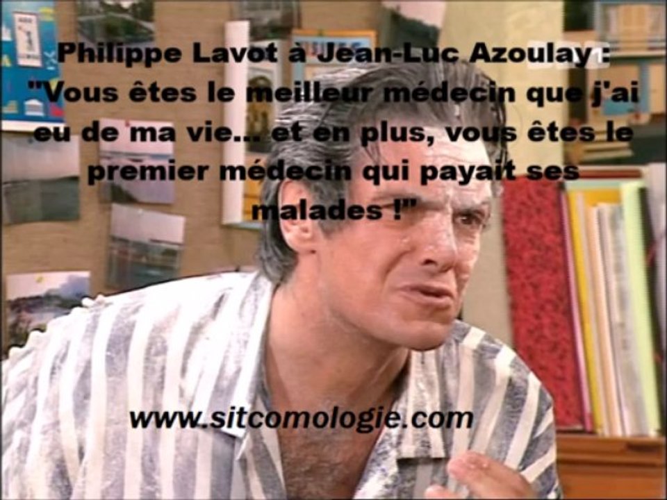 Philippe Lavot parle de  "docteur" Jean-Luc Azoulay - Interview des sitcomologues