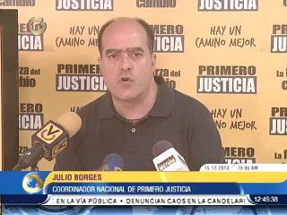 Julio Borges: Reto al Gobierno a dejar de regalar el petróleo a Cuba