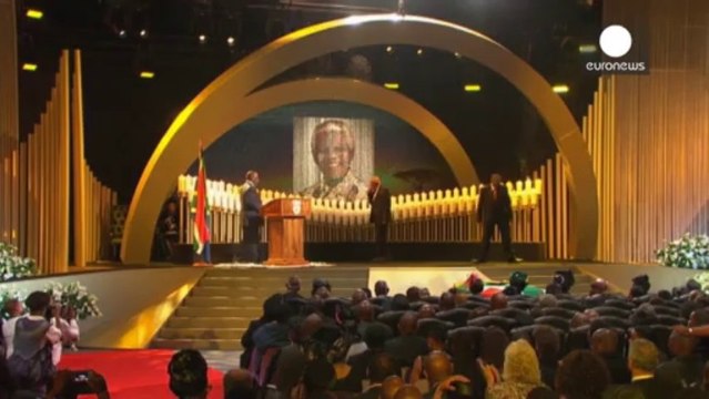 Tributes from presidents, family and friends at state funeral for Nelson Mandela