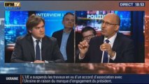 BFM Politique: L'interview d'Harlem Désir par Étienne Gernelle du Point - 15/12 3/6