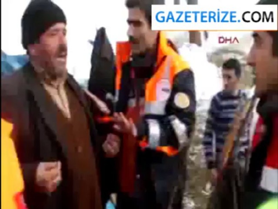 Rize'de film gibi kurtarma oprasyonu