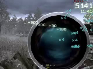 CoD4_ All Ghillied Up - highest score! - killing everyone on veteran (part 1)
