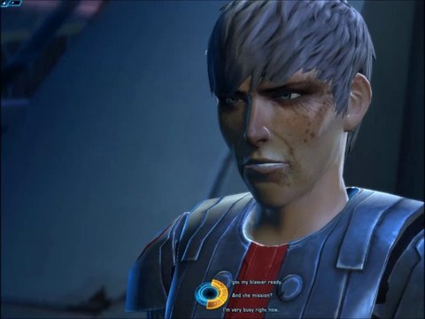 SWTOR Bounty Hunter Game play Unauthorized Transmission Part 1