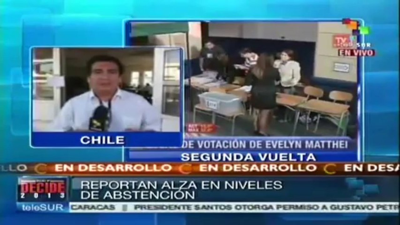 Los grandes ausentes de comicios chilenos han s...