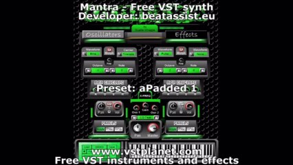 Mantra - Free VST synth - vstplanet.com