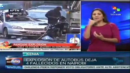 Atentado en Kenia deja 4 muertos y decenas de heridos
