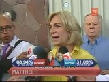 Matthei reconoce su derrota y felicita a Bachelet por su triunfo en balotaje en Chile
