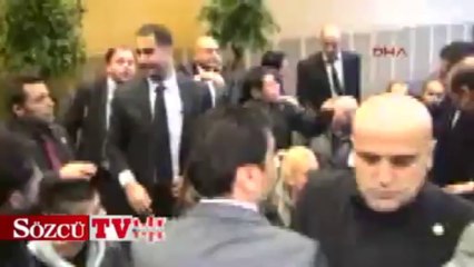 Egemen Bağış'a protesto