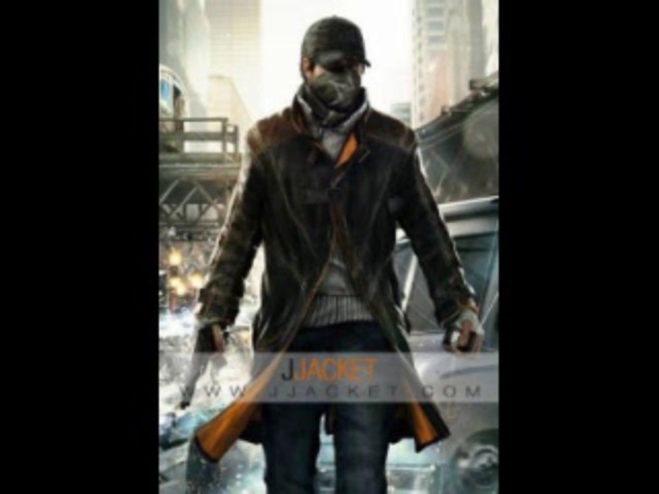 Aiden Pearce Watch Dogs Leather Coat