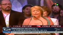 Convoca Bachelet a chilenos a construir juntos una nación mejor