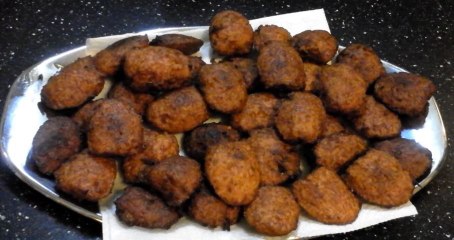 recette de cuisine - Les beignets de riz à la tomate