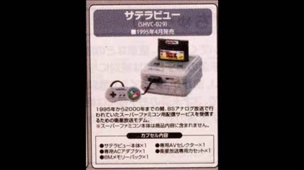 【サテラビュー】 インターバルCM　その2　60秒×3 （1996）