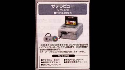 【サテラビュー】 インターバルCM　その4　60秒×3　（1996）