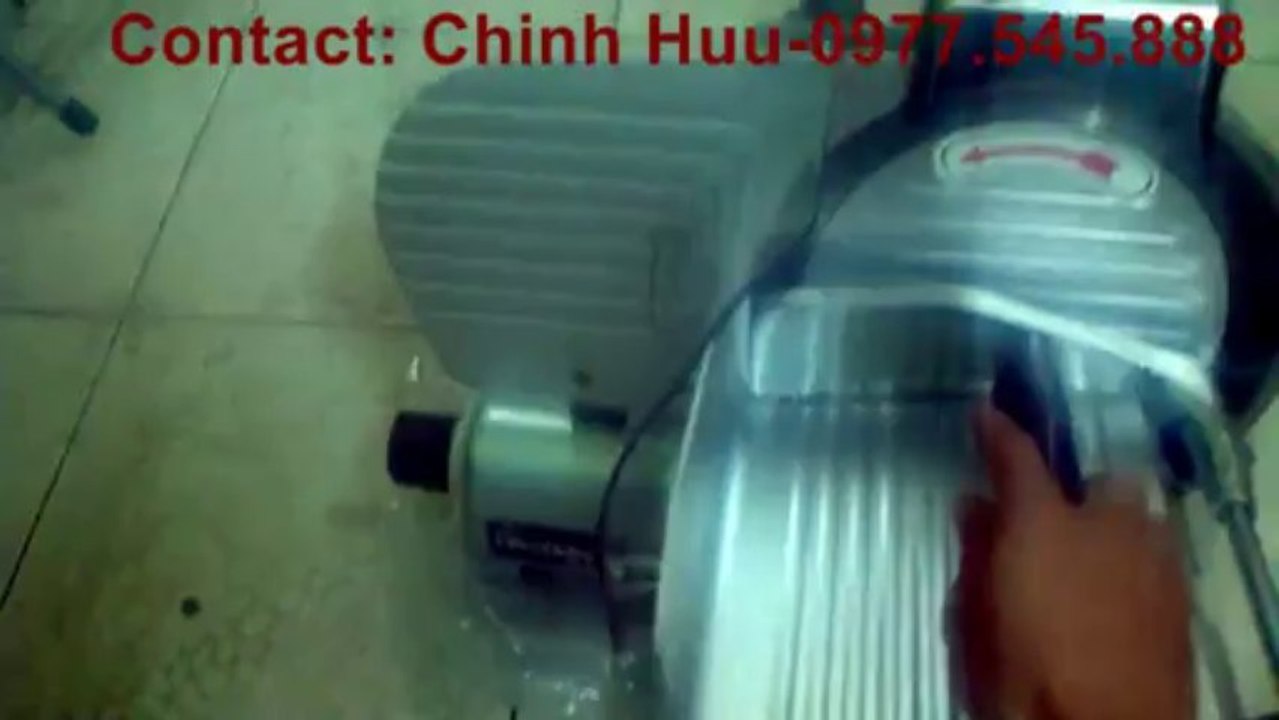 máy cắt lát thịt, máy thái lát thịt bò