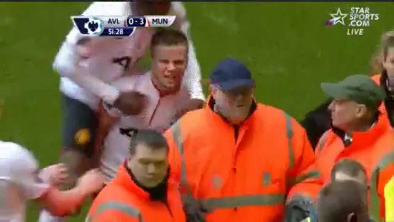 Aston Villa 0-3 Manchester United All Goals