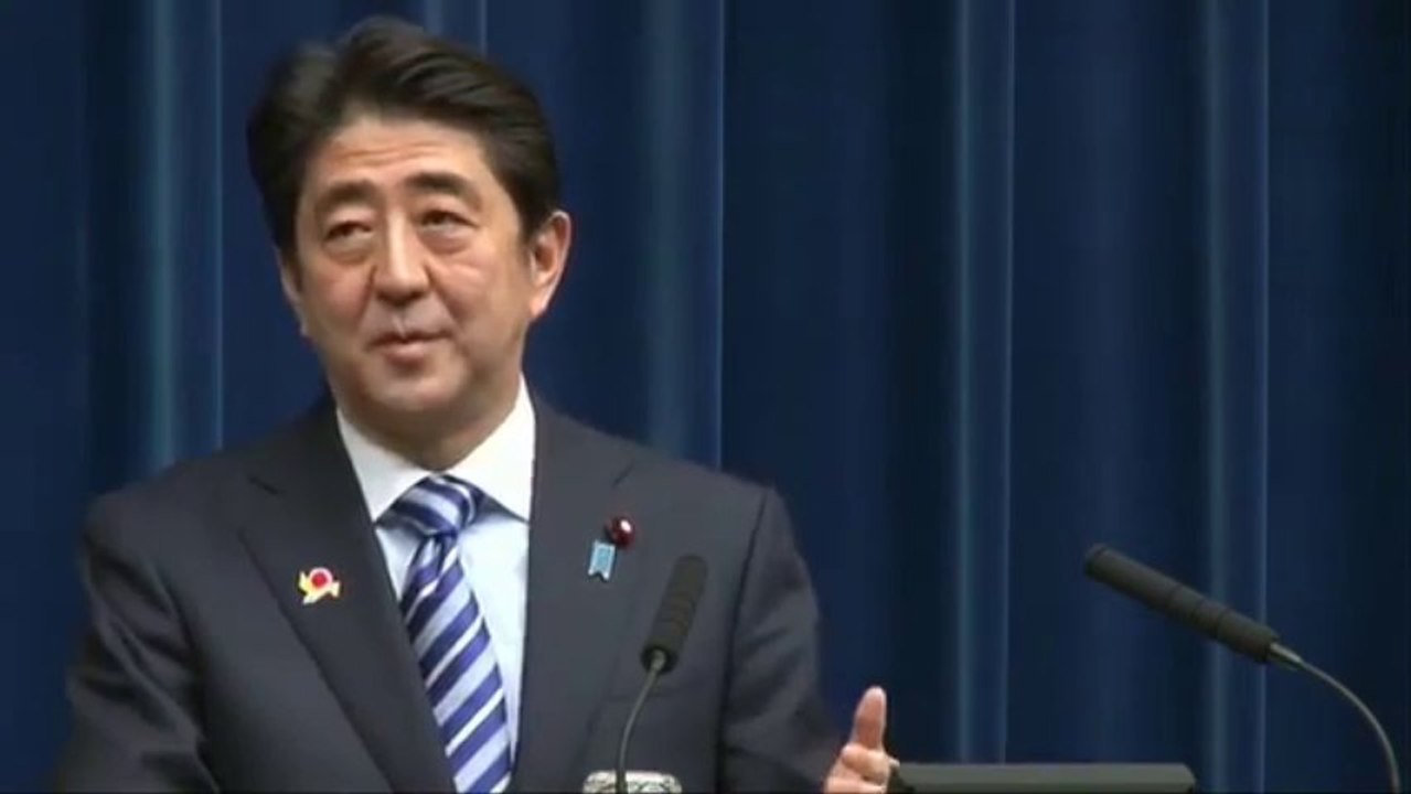 20131214安倍晋三内閣総理大臣記者会見「ASEAN特別首脳会議」