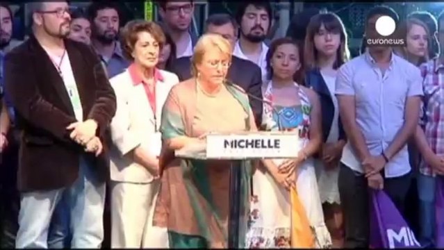 Socialist Michelle Bachelet wins Chile's presidential run-off with a landslide
