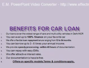 HDFC Loan South Delhi,Car Loans West Delhi.