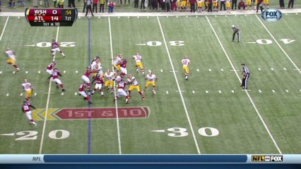 QB Cousins to TE Davis, 23-yd, pass, TD