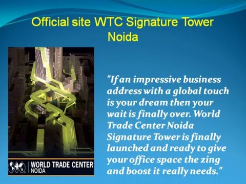 WTC Signature Tower Noida