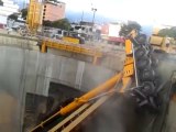 Chute de grues de chantier à Caracas