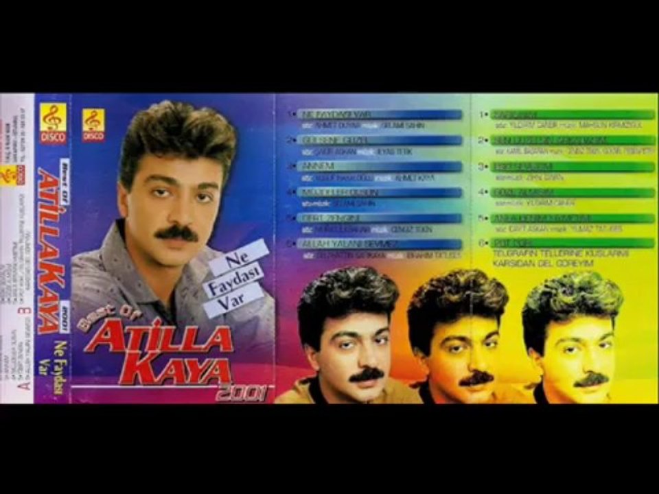 Atilla Kaya - Resmini Öptümde Yattım (Albümlerin Tanıtımı)
