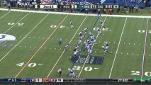 QB Luck to WR Hilton, 41-yd, pass