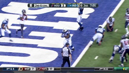 QB Luck to RB Richardson, 9-yd, pass, TD