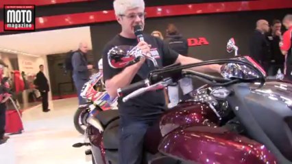 Salon moto de Paris : Honda F6C, une Gold mise à poil pour 2014 !!!