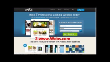 Build your own website in minutes(FREE) 2013