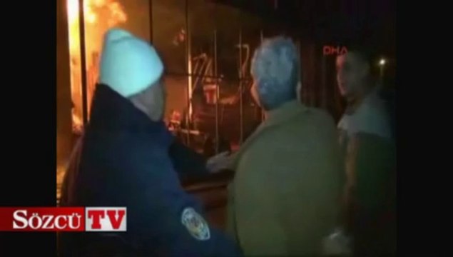 Fethiye'de sanayi sitesinde yangın