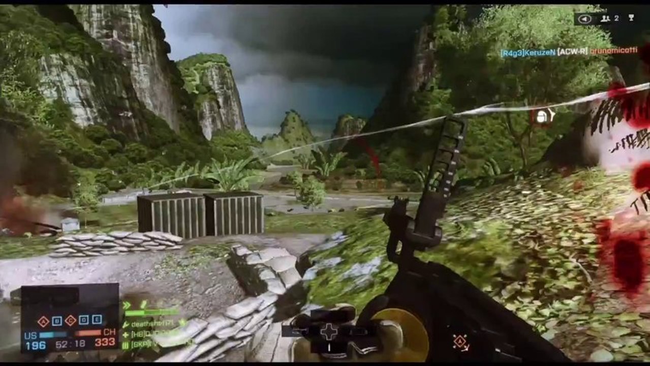 Battlefield 4 China Rising Guilin Peaks x360 Gameplay HD