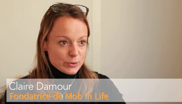 Femme entrepreneure : témoignage de Claire Damour, fondatrice de Mob In Life