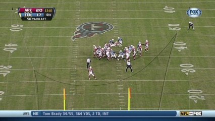 Bironas, 50-yd missed FG