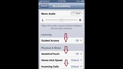 How to On Assistive touch in iPhone