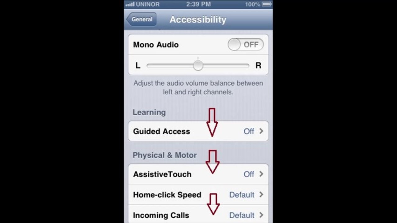 How to On Assistive touch in iPhone