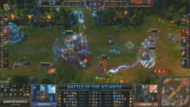 Battle of the Atlantics #1 - TSM vs Lemondogs Game 1