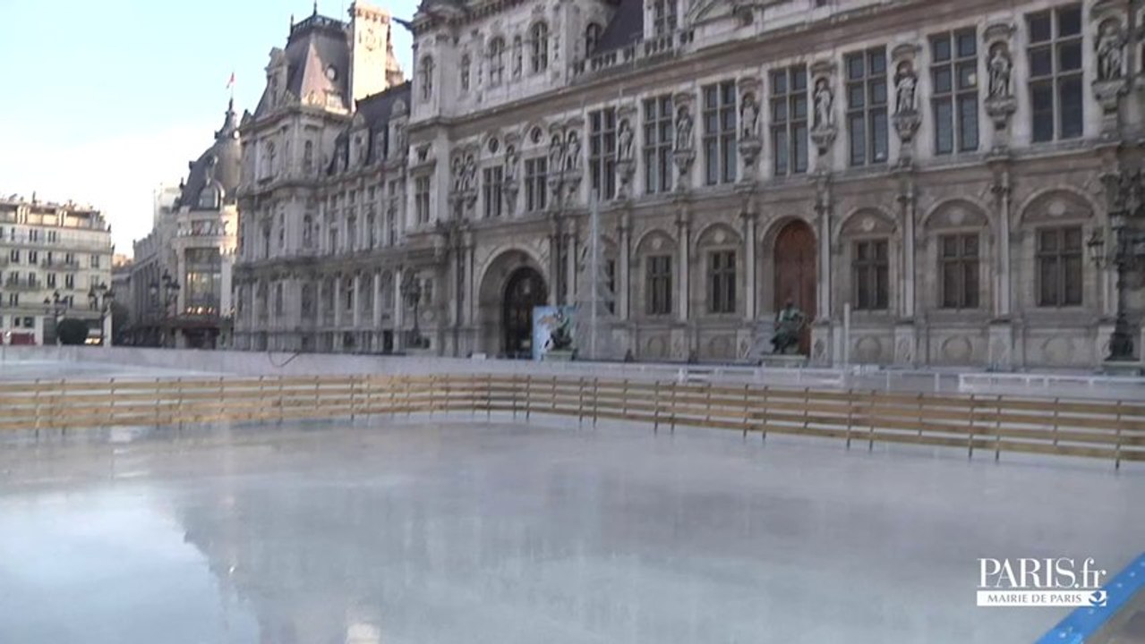 Les dessous glacés de la patinoire de l'Hôtel de ville