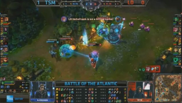 Battle of the Atlantics #1 - TSM vs Lemondogs Game 2