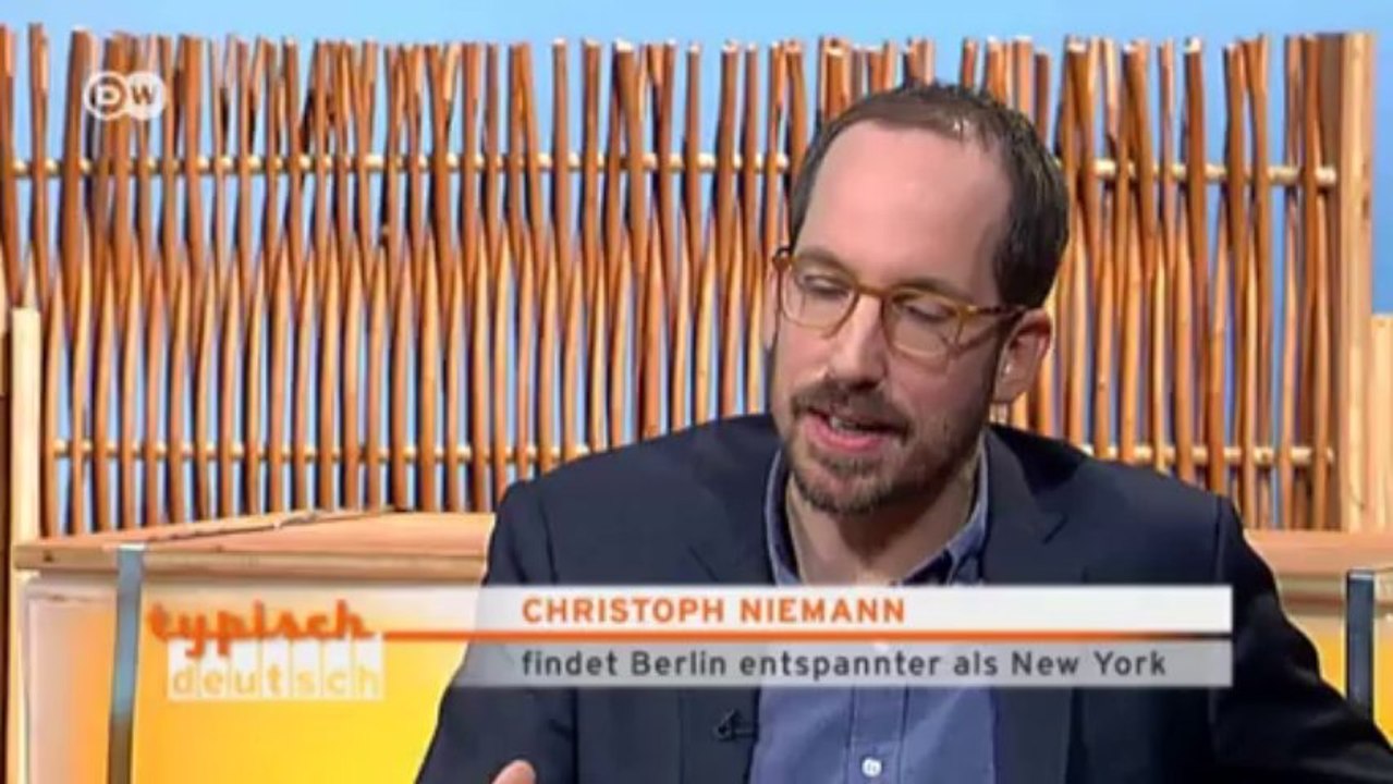 Talk mit Illustrator Christoph Niemann | Typisch deutsch