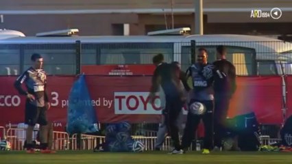 Ronaldinho yine şov yaptı!