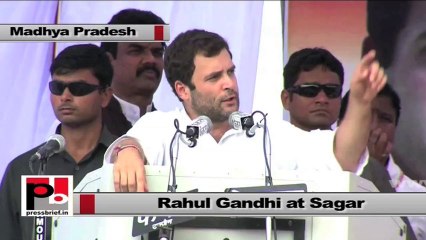 Rahul Gandhi : We will fight together for development of MP